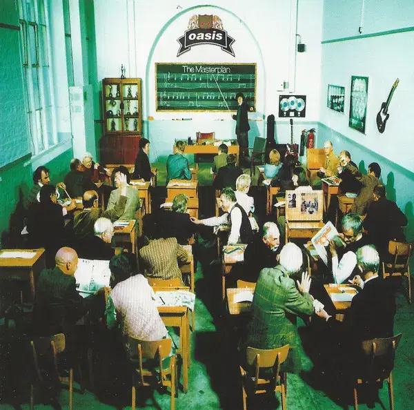 Oasis - The Masterplan (CD) 유럽반 초판 민트급중고