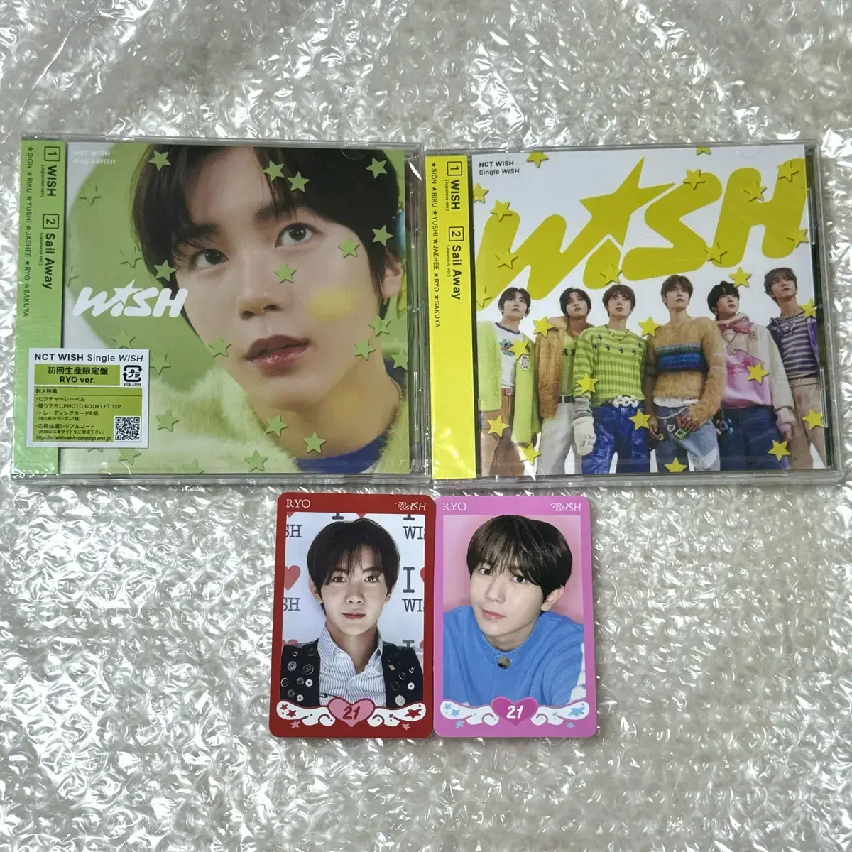 NCT WISH リョウ　ペンライトバッグ　トレカ付き　D182 NCT WISH リョウ ペンライトバッグ トレカ付き D182 （NCT WISH