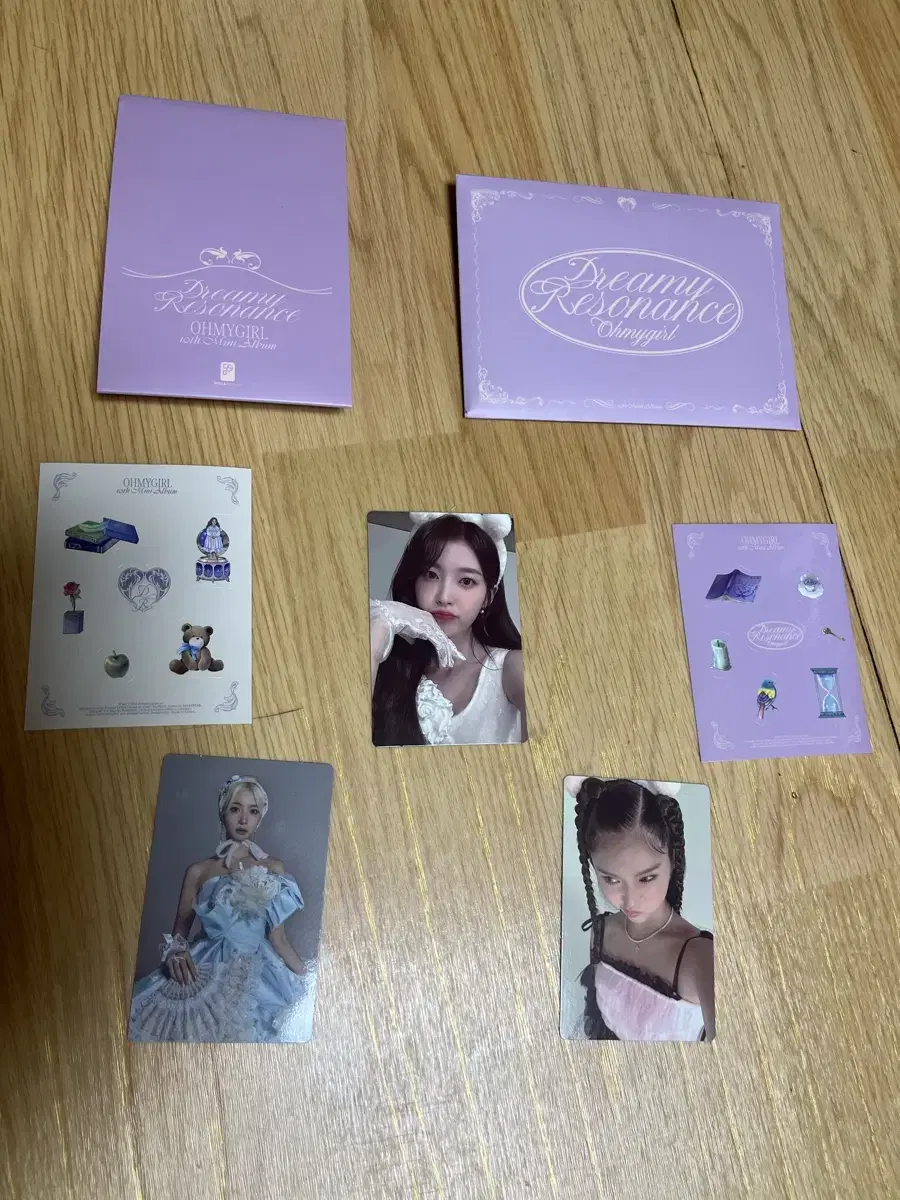 Oh My Girl photo kard
