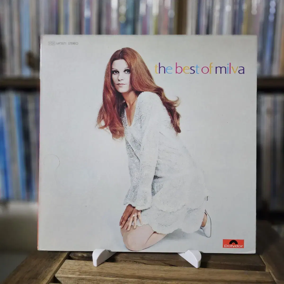 (민트급, 샹송, 밀바) The Best Of Milva LP