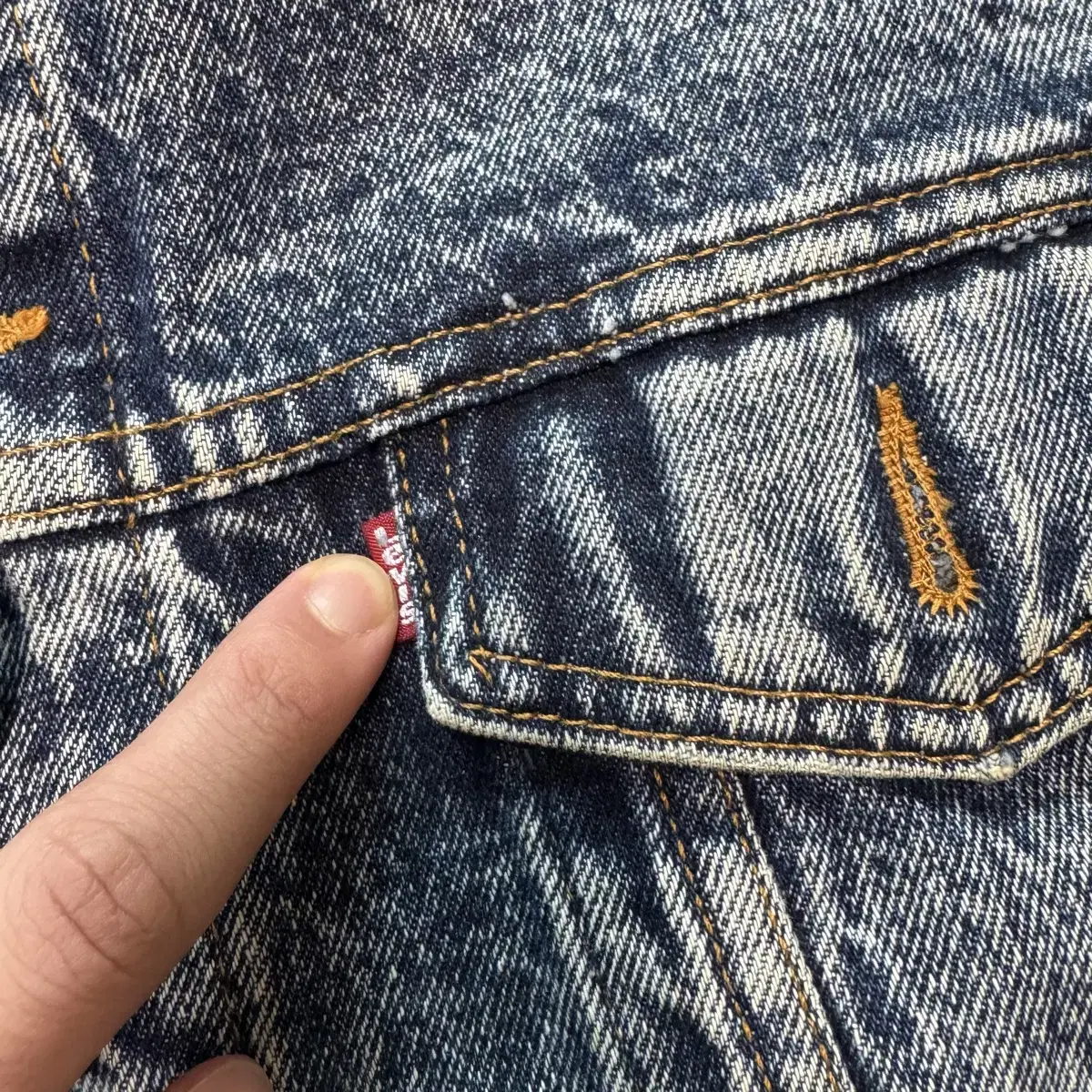 Levi's 70507 USA 데님 트러커