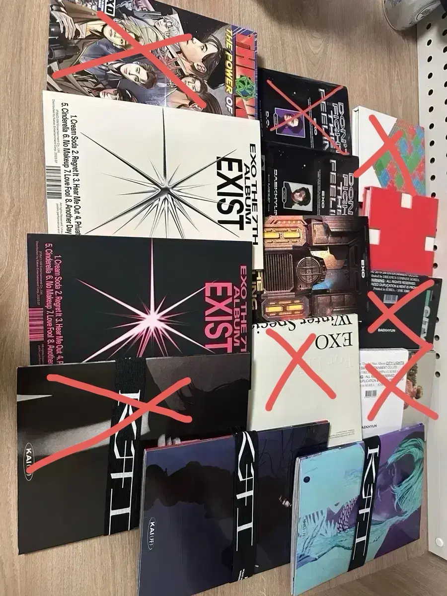 엑소 exo 앨범 개당 2000원 (템포, 코코밥, 옵세션, ...)