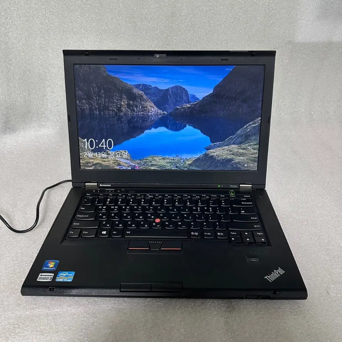 i7 3세대 레노버 씽크패드 노트북 T430S