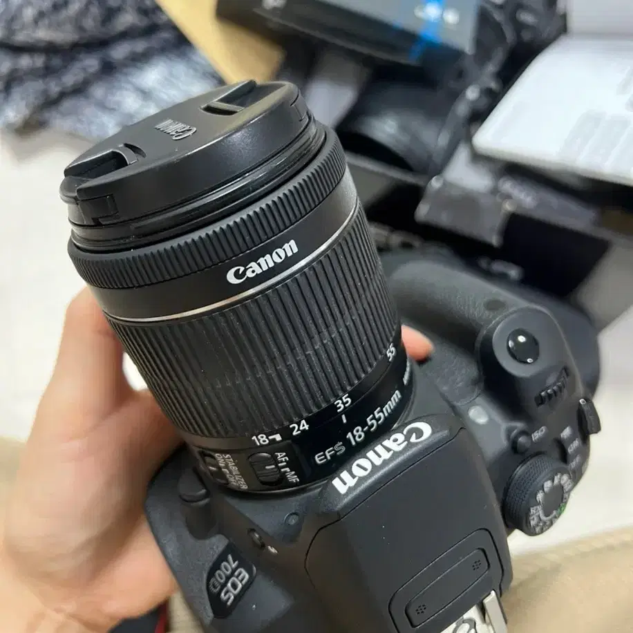 캐논 dslr 700d + 캐논 렌즈 canon