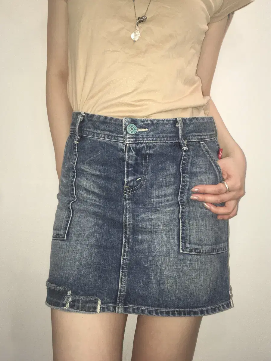 Levis 리바이스 데님 카고 스커트