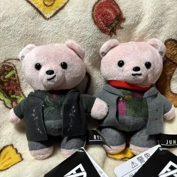 BE :FIRST 주논 료키 곰 모어플라즈마 스캇봉제인형