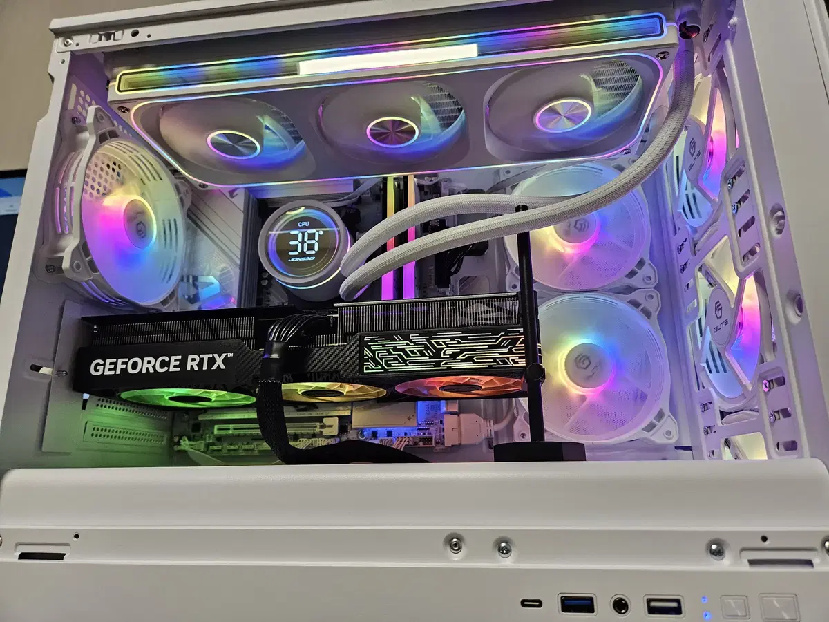 9800x3d,  b850m wifi, rtx5080 본체 (신품)