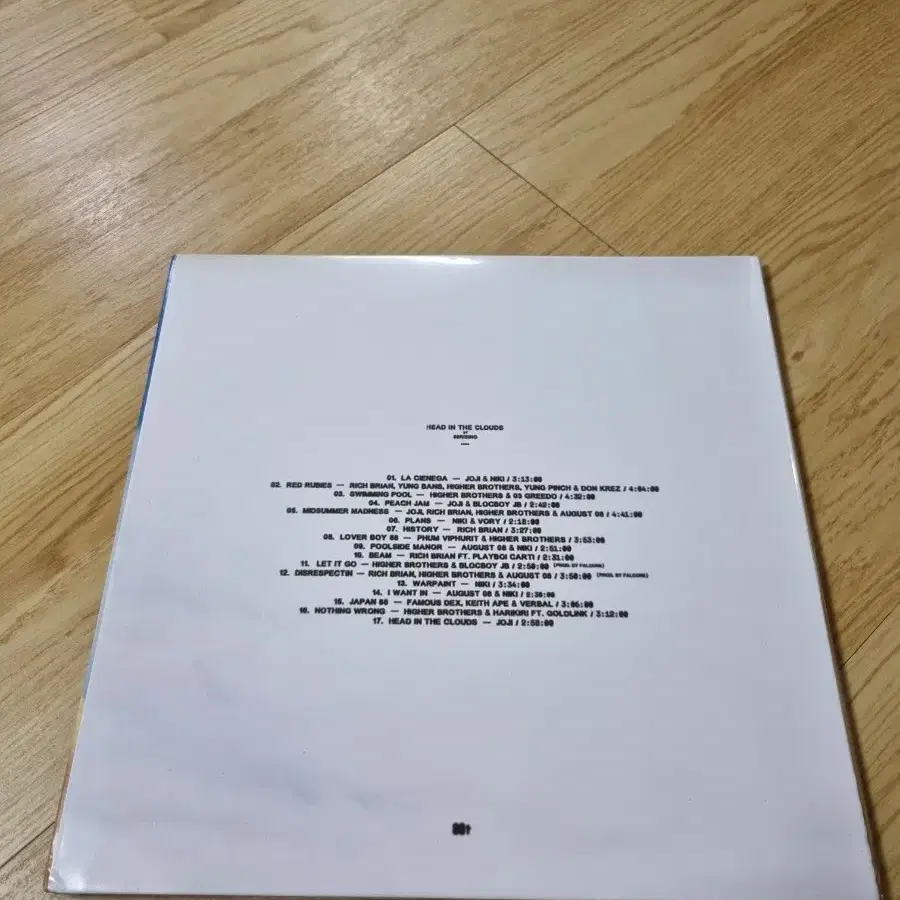 택포)88rising 헤드 In The Clouds 2LP 개봉반