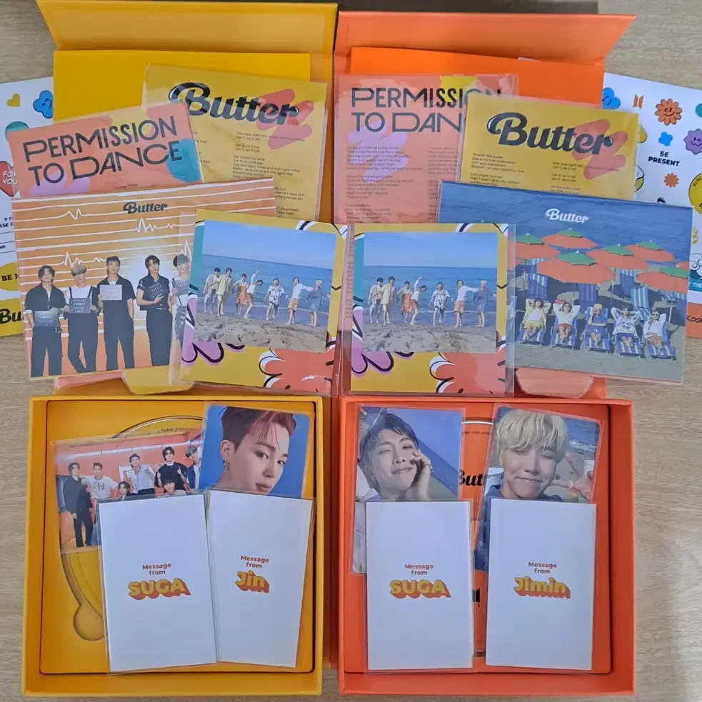 방탄 BTS 버터 Butter 앨범 크림, 피치 저렴하게 팔아요!