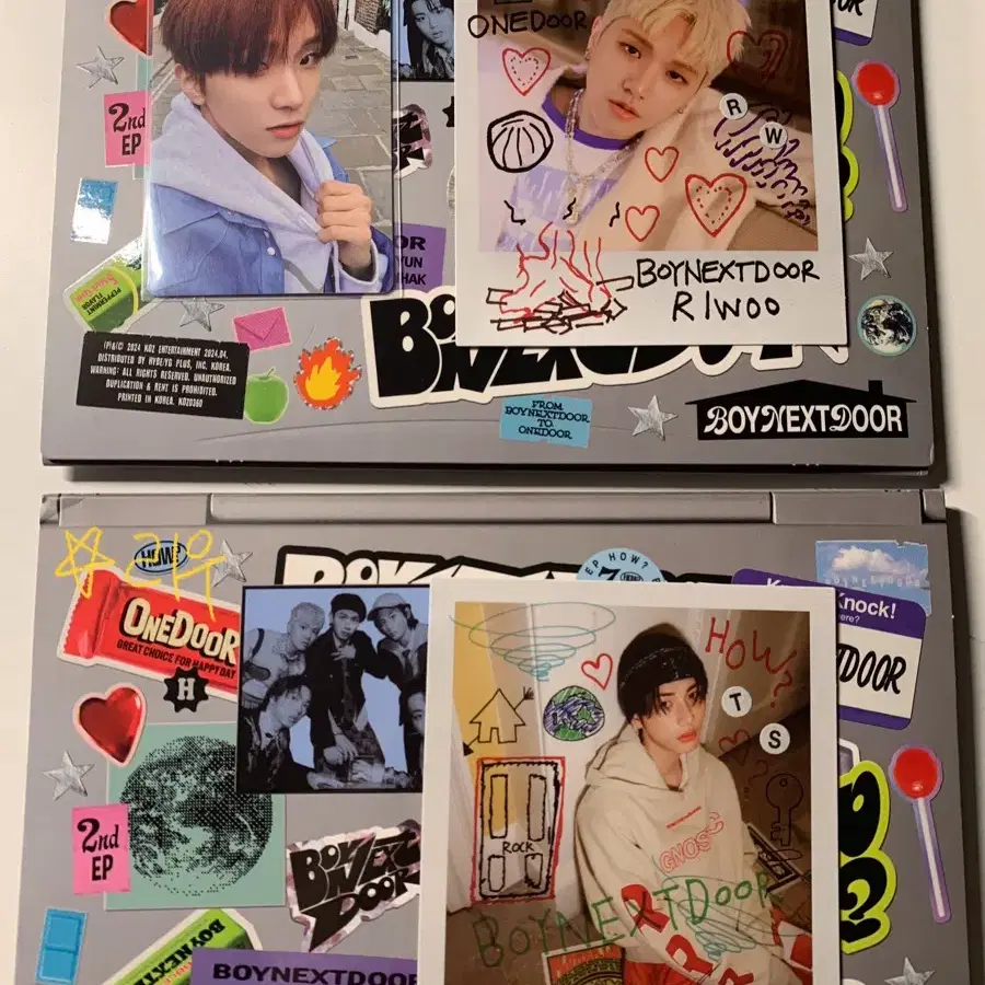 보넥도 개봉앨범(how/ sticker.ver) 양도