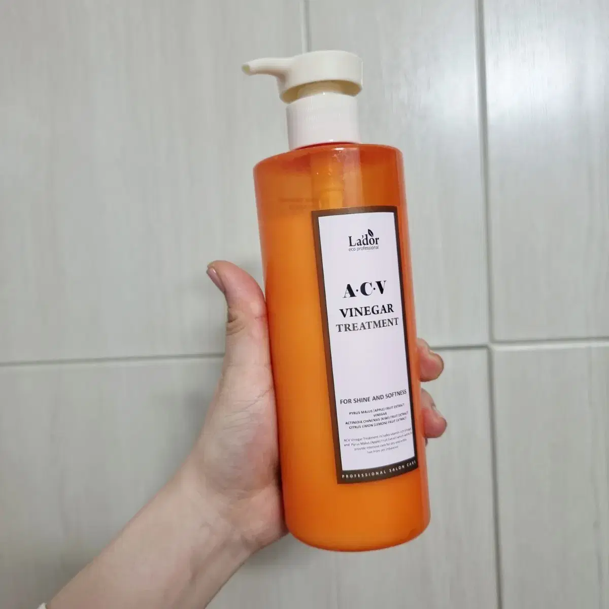 아도르 ACV 식초 트리트먼트 430ml (잔량 사진확인)