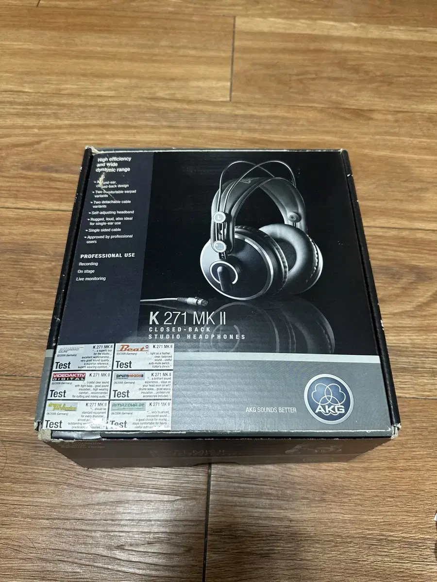 Akg k271 mk2 헤드폰