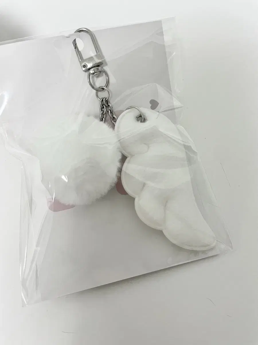 iSummer Angel Foam Keyring (White)