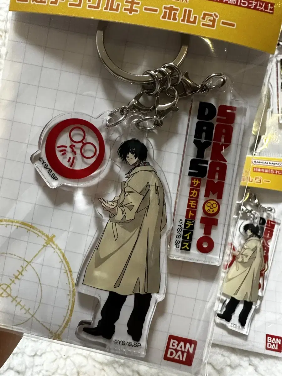 (Unsealed) Sakamoto Deys Sakadee Nagumo acrylic keyring Japanese Genuine Anime