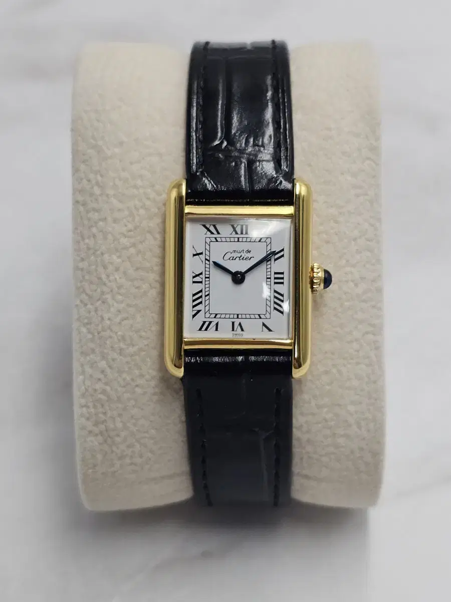 Cartier Must Tank Small Manual Women's Vintage Watch