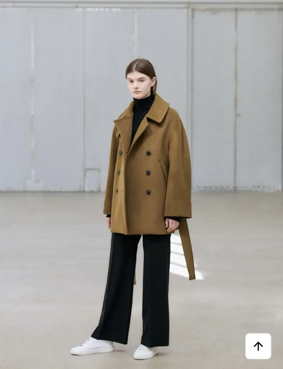 닐바이피 NILBY P short peacoat 피코트 벨트 숏코트