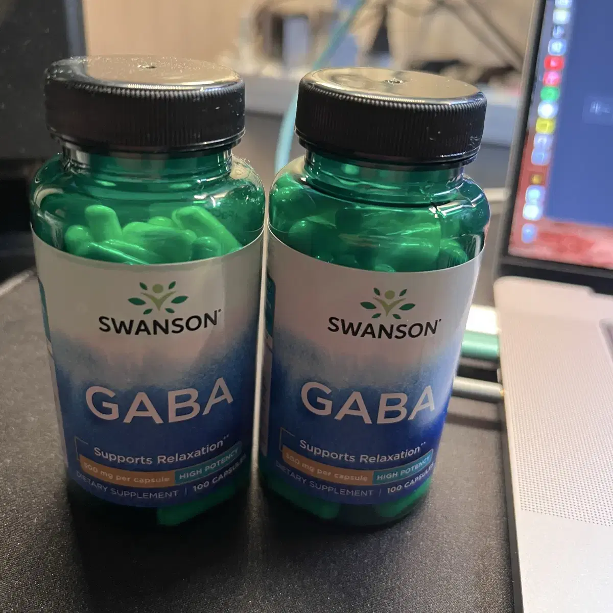 스완슨 GABA 가바 500mg, 100정, 2개