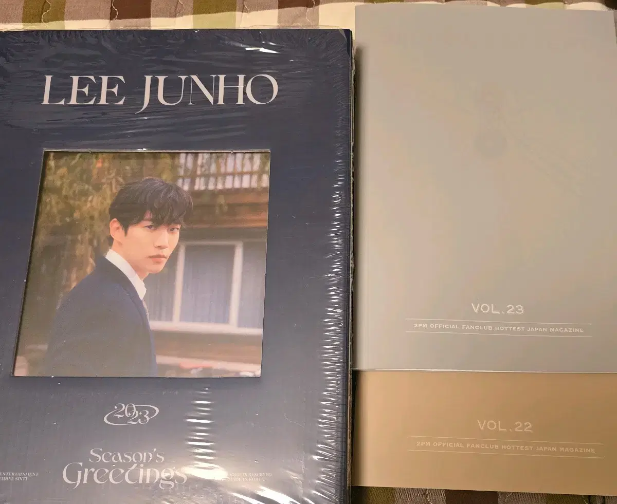 2pm lee junho 2023 Season Greeting+ sasuga hottest Japanese Journal