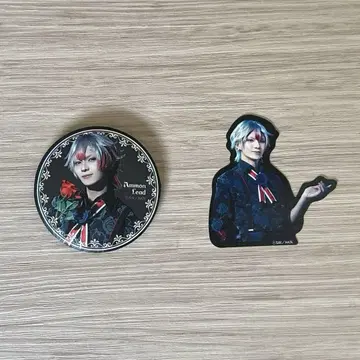 아쿠스테 아몬 미야자키 온천 카페 스티커 캔뱃지 3.