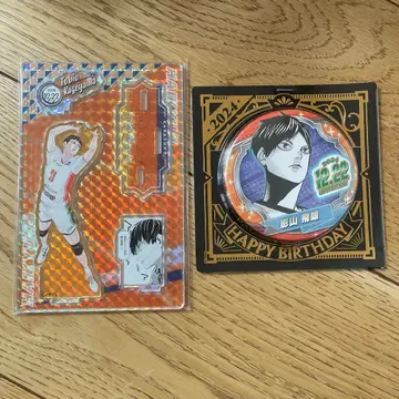 하이큐 !! 생일 캔뱃지,디오라마 피규어 카게야마 토비오