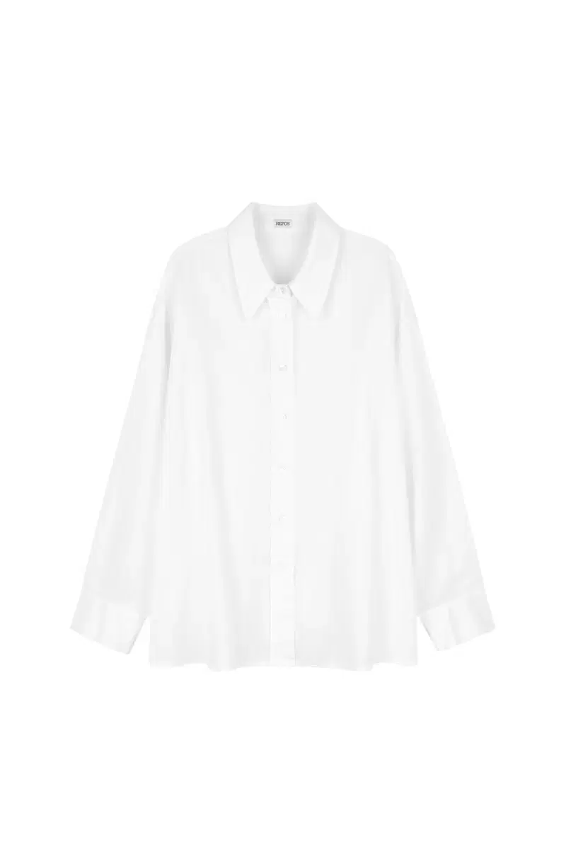 리포스 OXFORD BUTTON SHIRTS (WHITE)