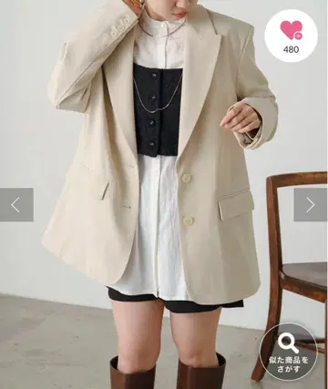 Omekashi(오메카시) 파워쇼트 테일러드 재킷2