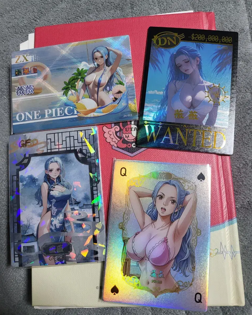 ONEPIECE Collection bibi kard Set bulk For sale