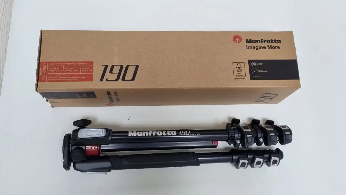 맨프로토 삼각대 MT190XPRO4 정품