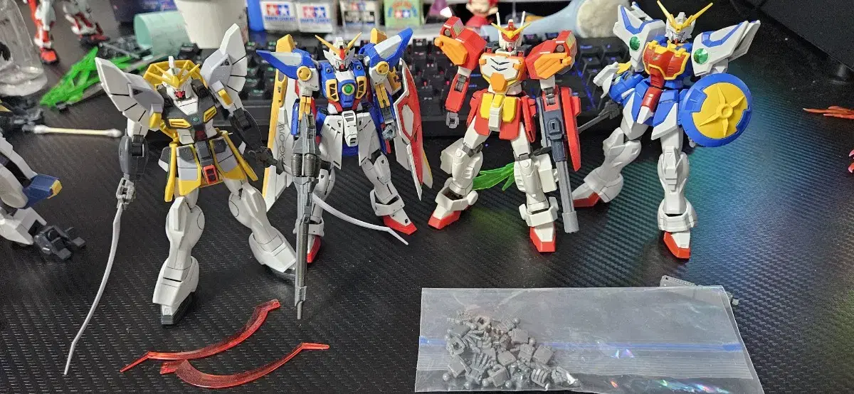 Gundam W HG, RG Pre-Assembled Sold