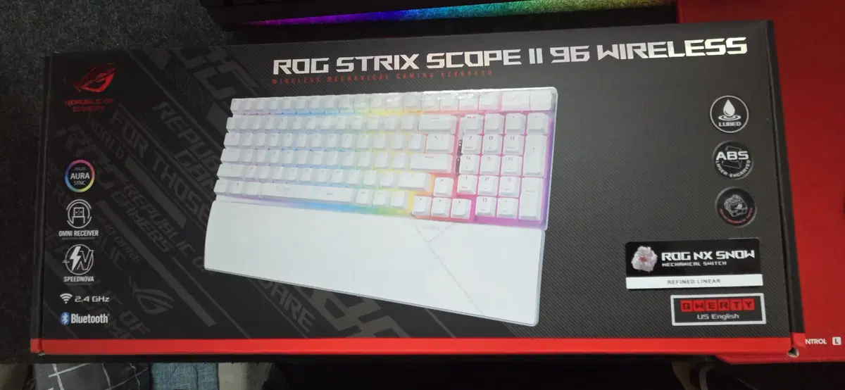 Asus Rog strix scope ii 96 무선