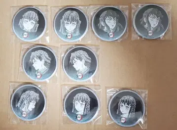 귀멸의 칼날 다이닝 복권 캔배지 토키토 무이치로 9점