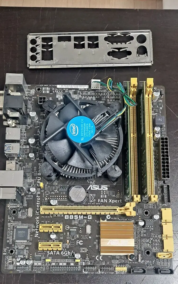 i5 4590+8g+Cooler+Back Panel