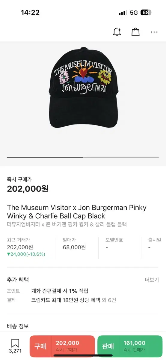 Museum Visitor Burgerman Ballcap Hat