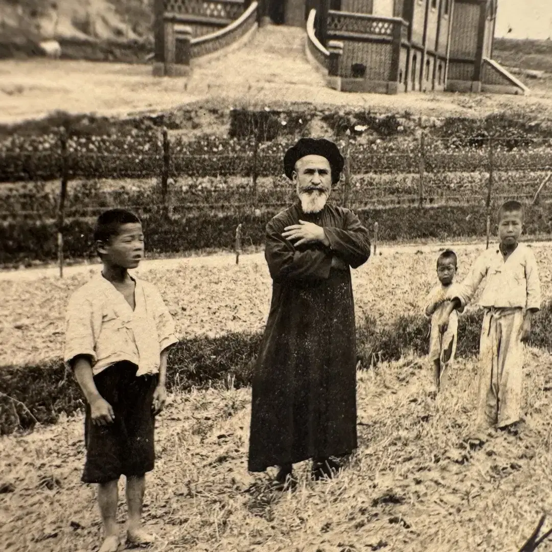 1928년 - 경북 대구 - 칠곡 왜관 성당 - 천주교회 카톨릭 신부님