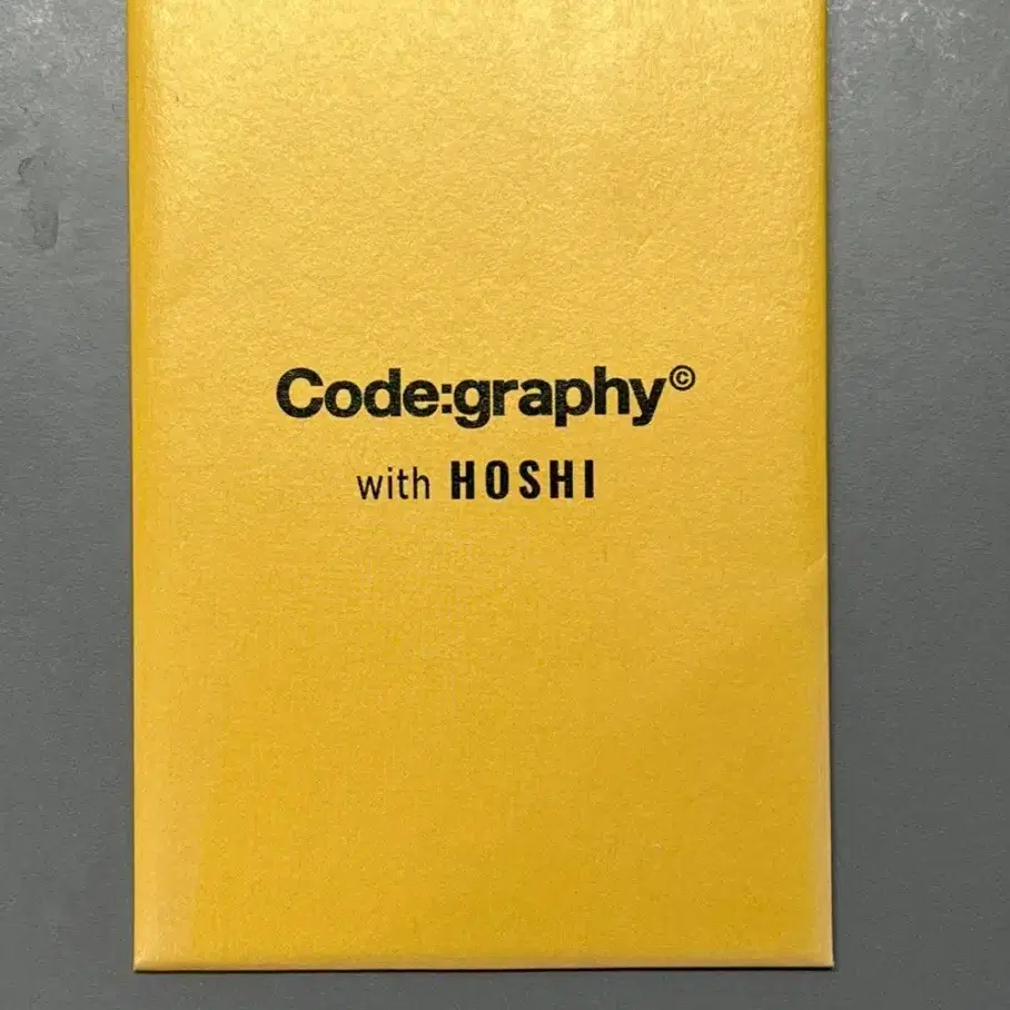 Codegraphy with HOSHI 포토카드 판매