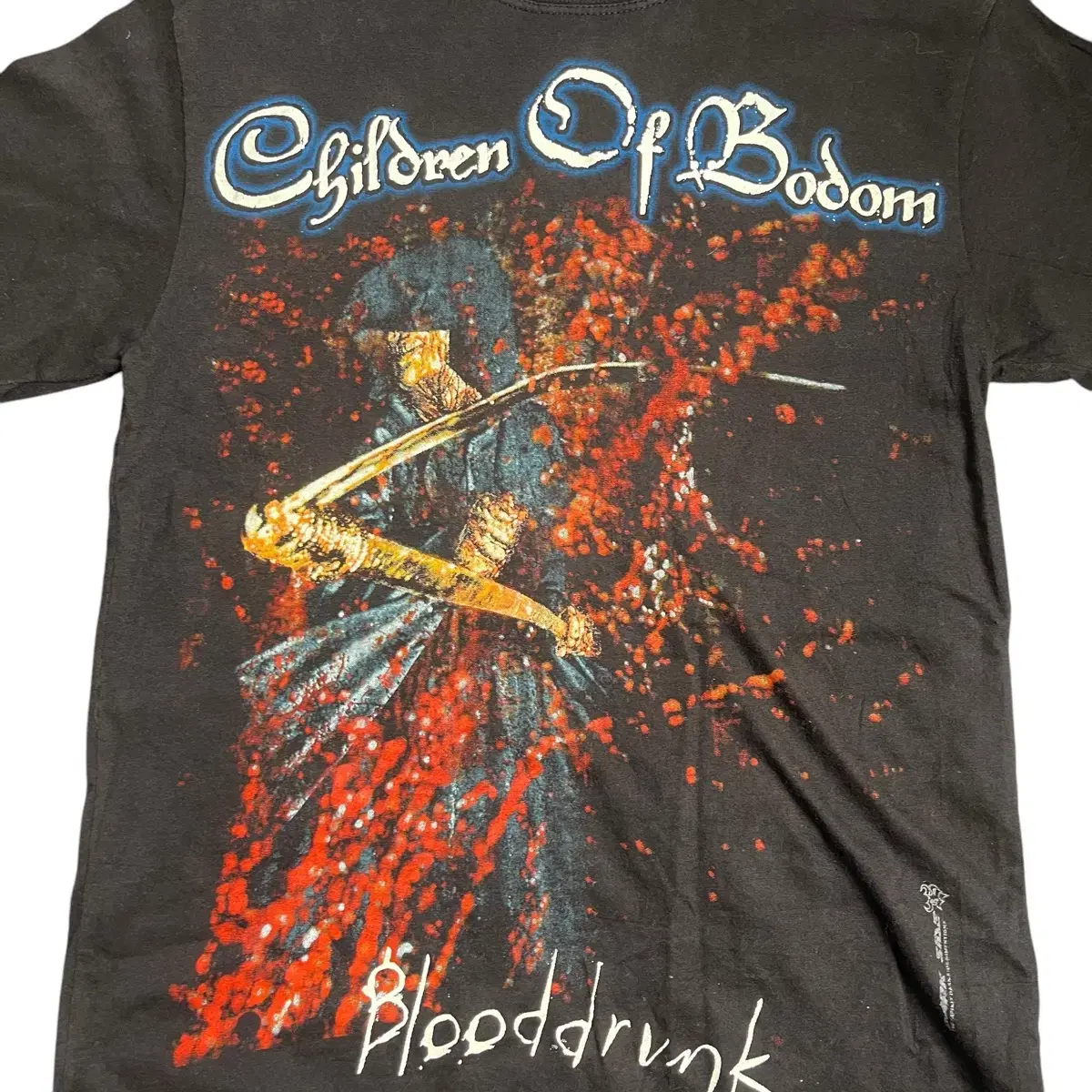 Children Of Bodom Blooddrunk 반팔 티셔츠 00s