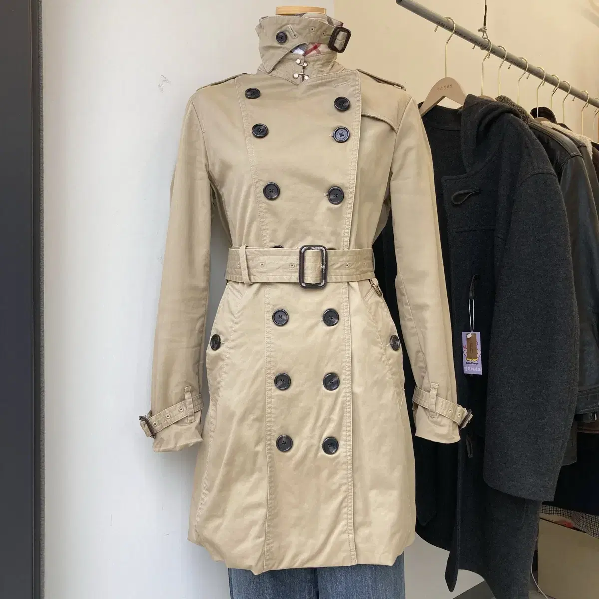 버버리 샌드링엄 트렌치코트 XS(구44) Burberry Trench