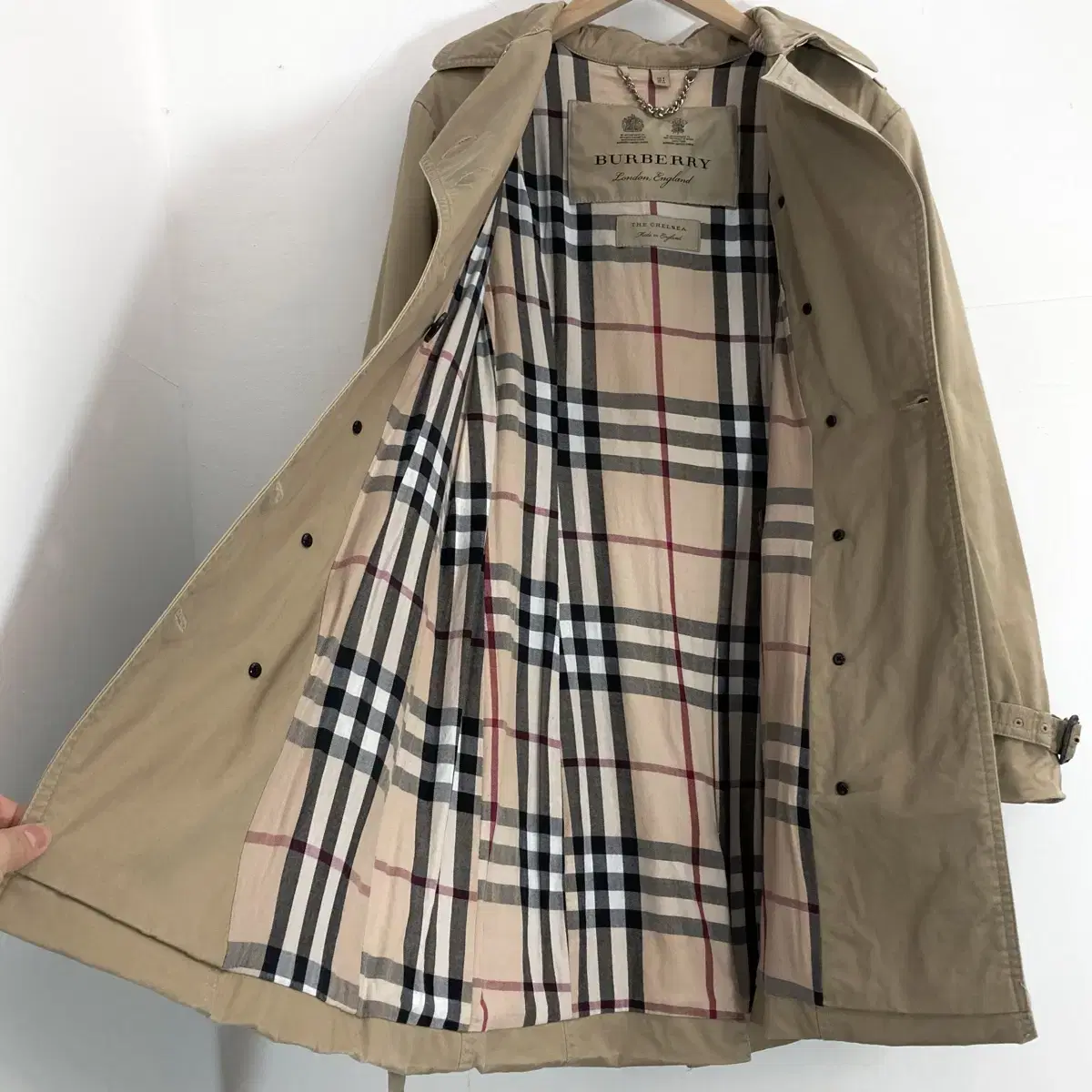 버버리 샌드링엄 트렌치코트 XS(구44) Burberry Trench