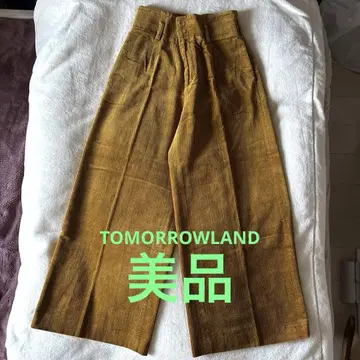 투모 롤랜드 코듀로이 와이드 팬츠