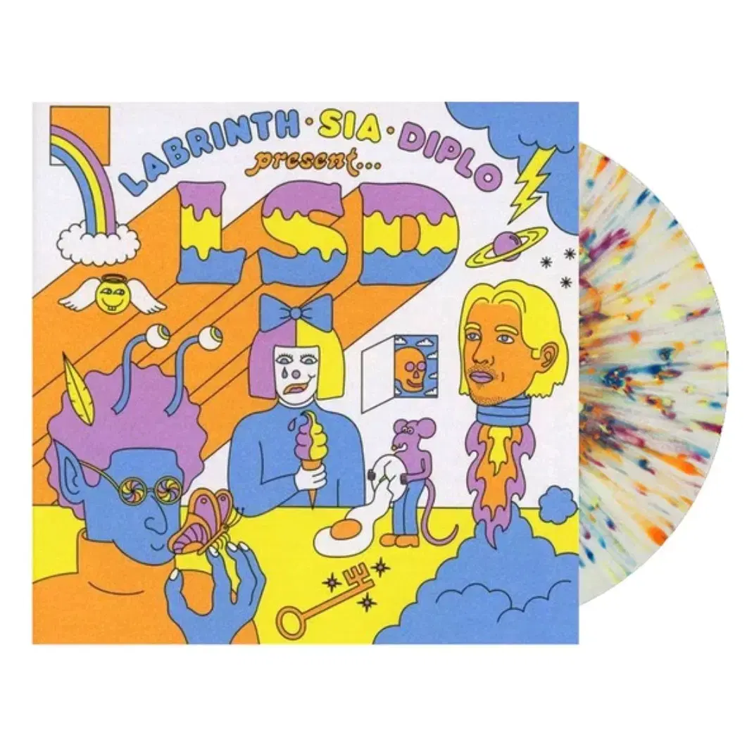 LSD 엘에스디 LABRINTH, SIA, DIPLO present LP