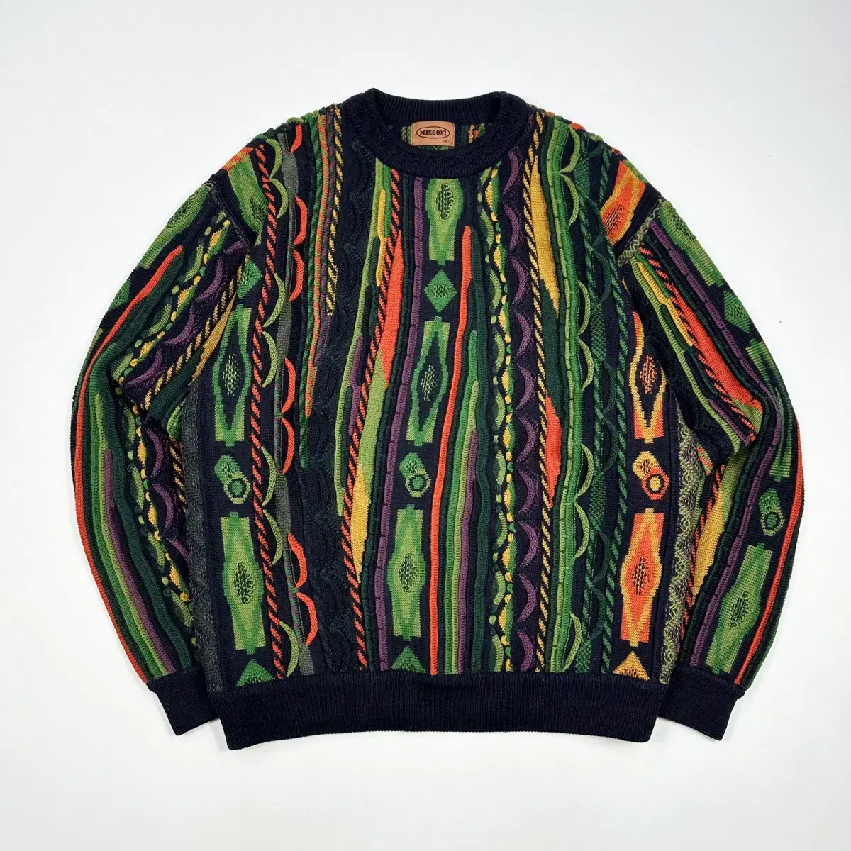 (M) MISSONI Missoni Heavyweight Loose-Fit Cable Knit