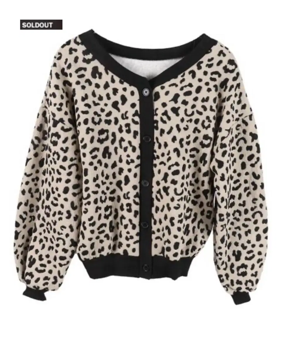 Leopard cardigan / Leopard cardigan