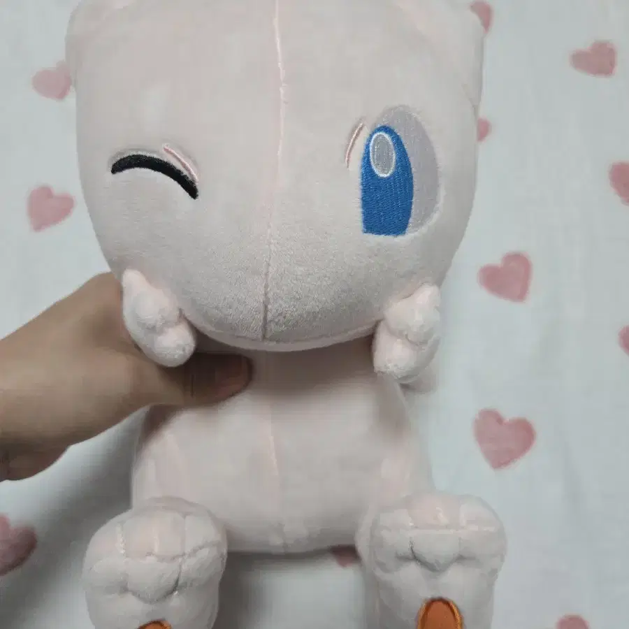 포켓몬스터 윙크하는 뮤 인형