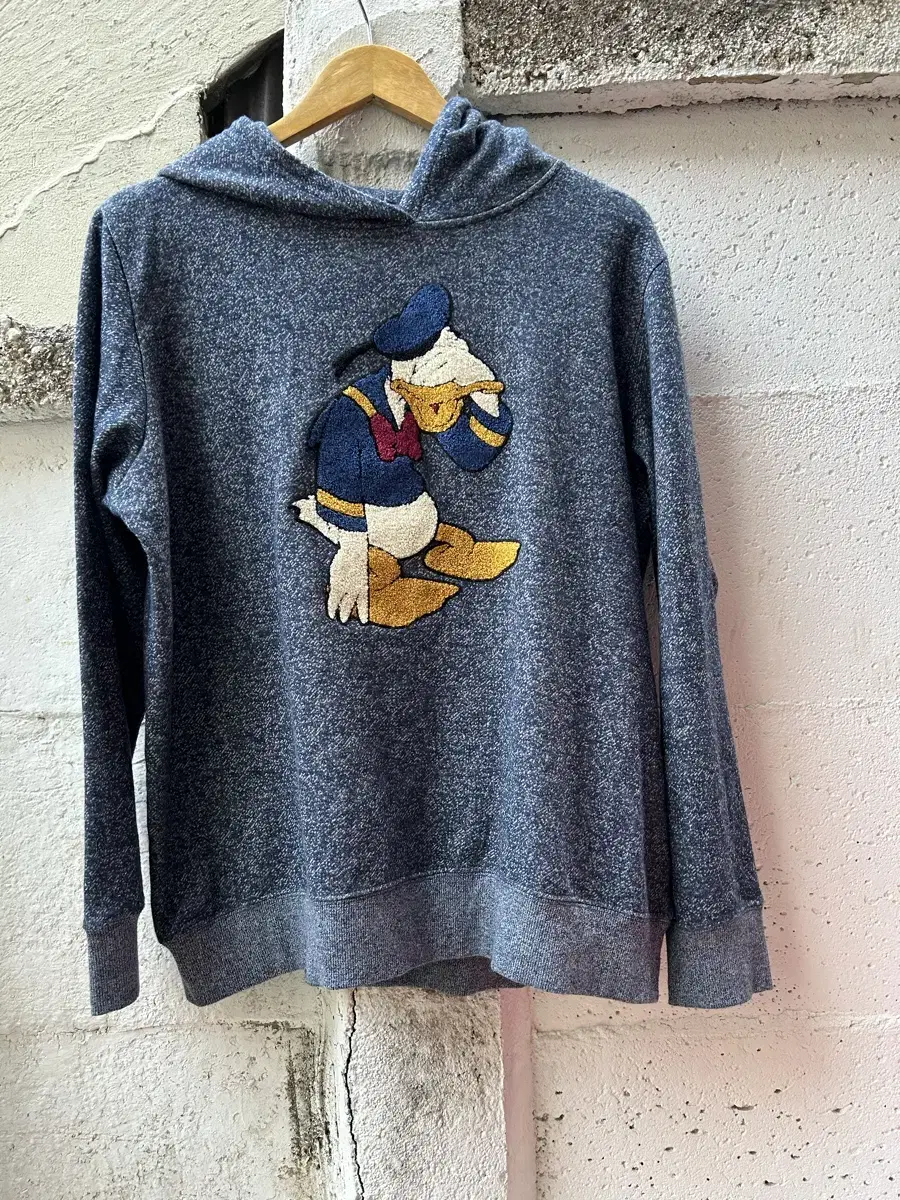 Disney Original Donald Logo Vintage Sweatshirt 105size