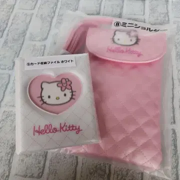 헬로키티 제일복권 미니 숄더 카드 케이스 세븐일레븐