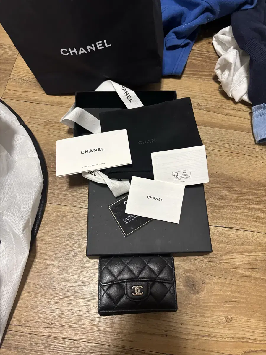 Chanel Classic 3-Tier Small Flap Wallet