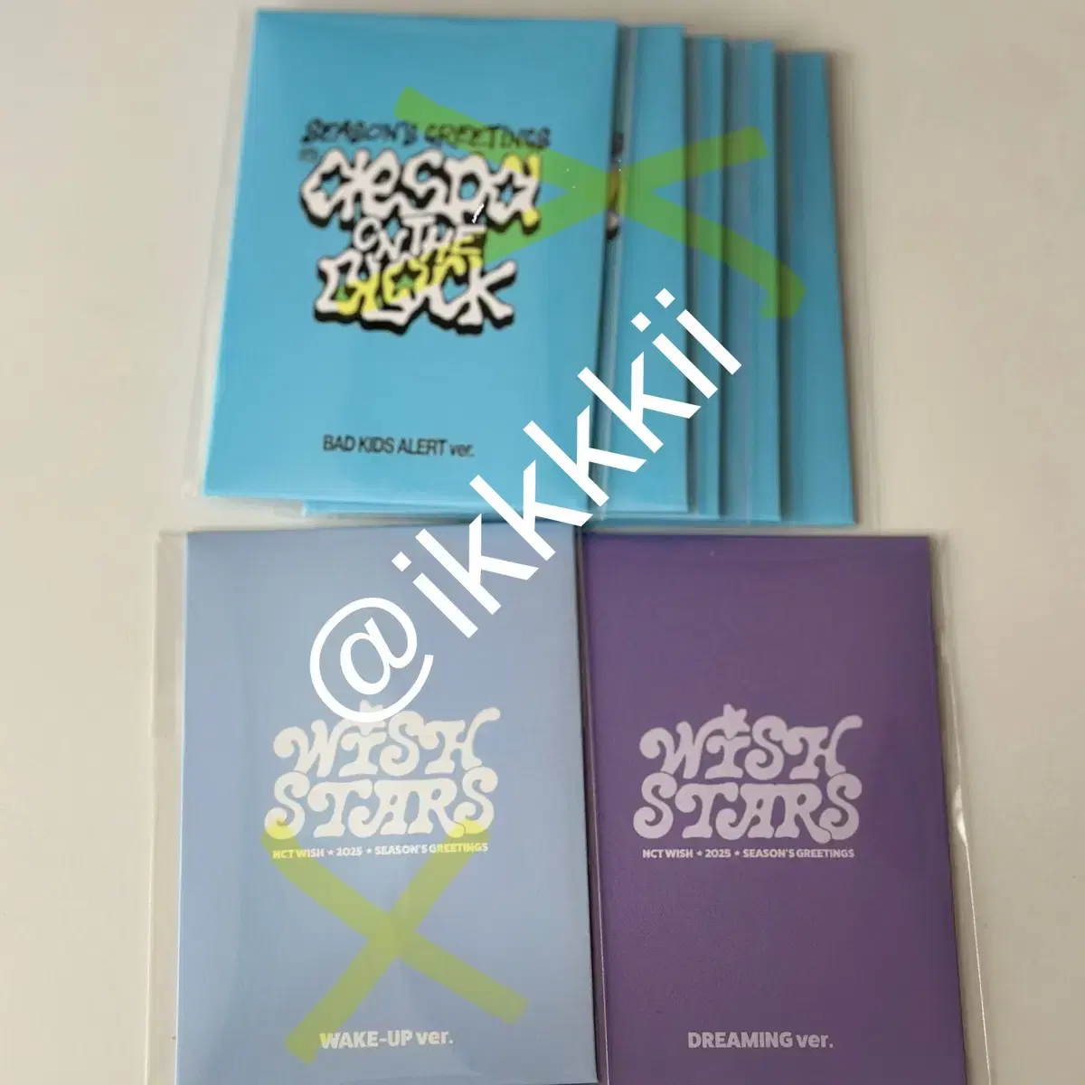 Seasons Greetings tc sealed (Aespa, nct Wish) WTS