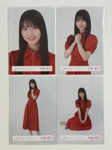 사쿠라자카46 브로마이드 사진 나카지마 유키키 썸머 원피스 컴프