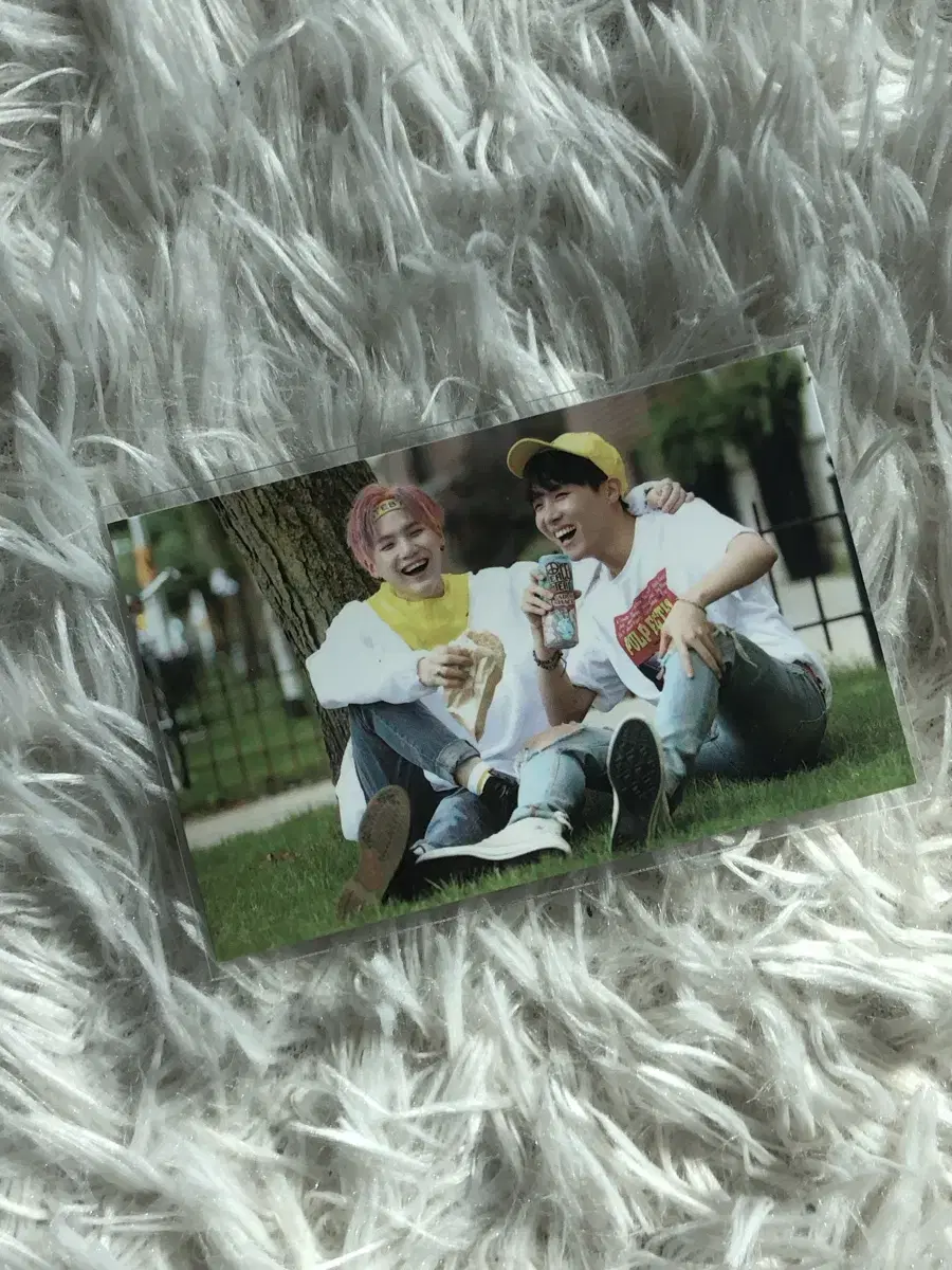 방탄 나우3 슈가 제이홉 유닛 포카