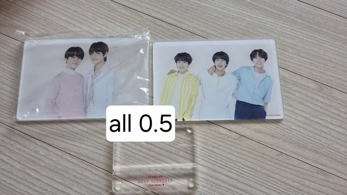 방탄소년단 럽셀콘 포토 프레임 액자세트 팝니다.